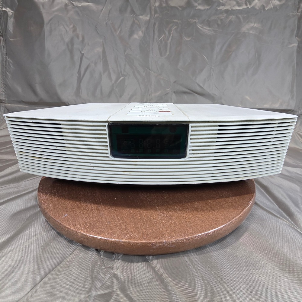 Bose Wave Radio AWR1-1W White AM FM Alarm Clock Tabletop Speaker Parts Repair